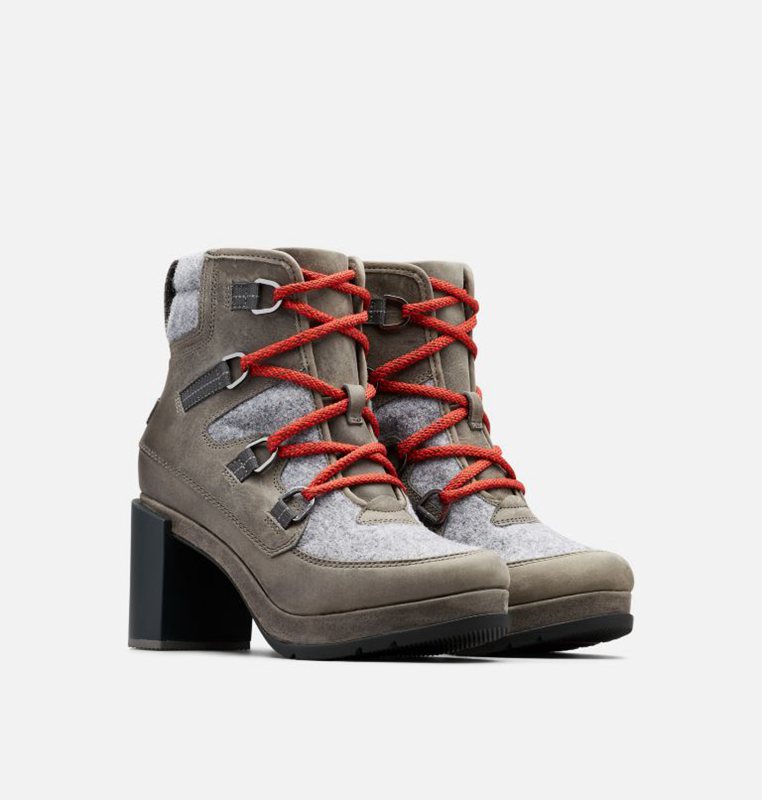 Womens Booties Deep Grey - Sorel Blake™ Lace High - 267504-DXW